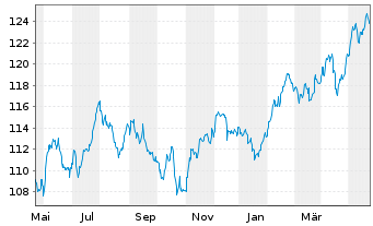 Chart HMT Global Antizyklik Inhaber-Anteile - 1 Jahr