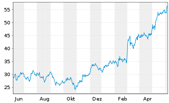 Chart RadNet Inc. - 1 Year
