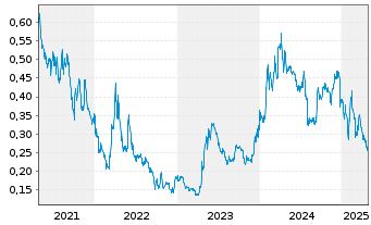 Chart GateKeeper Systems Inc. - 5 années