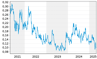 Chart Minaurum Gold Inc. - 5 années