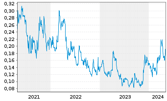 Chart Minaurum Gold Inc. - 5 années