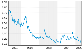 Chart Silver Dollar Resources Inc. - 5 années