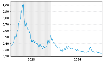Chart Surge Battery Metals Inc. - 5 années