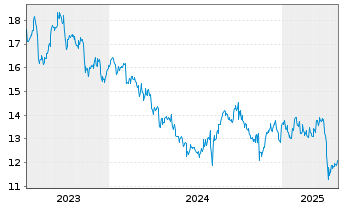 Chart Denka Co., Ltd. - 5 années