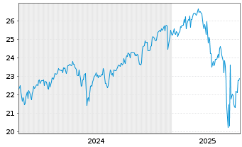 Chart CIF CG New Perspective Fd (L) - 5 Jahre