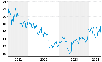Chart Lakeland Industries Inc. - 5 Jahre