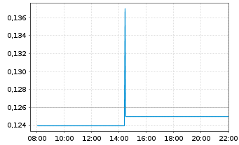 Chart Endurance Gold Corp. - Intraday