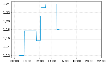 Chart PowerBank Corporation - Intraday