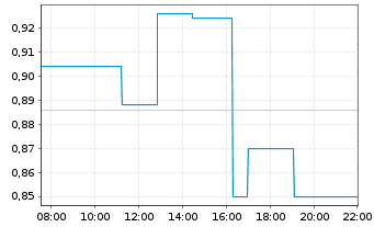 Chart Steppe Gold Ltd. - Intraday