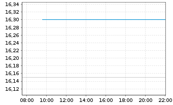 Chart SURTECO GROUP SE - Intraday