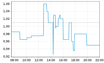 Chart The Payments Group Hldg KGaA - Intraday
