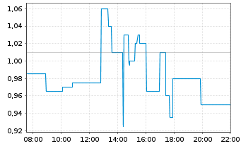 Chart SGT Germ.Priv.Eq.GmbH&Co.KGaA - Intraday