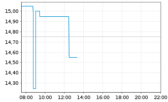 Chart Circus SE - Intraday