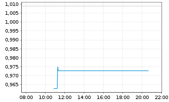 Chart Mini Future Short BMW - Intraday