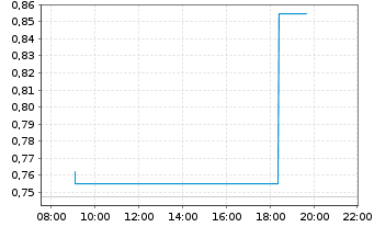 Chart Mini Future Long Indus Holding - Intraday