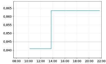 Chart Mini Future Long Puma - Intraday
