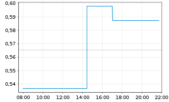 Chart Mini Future Long Puma - Intraday
