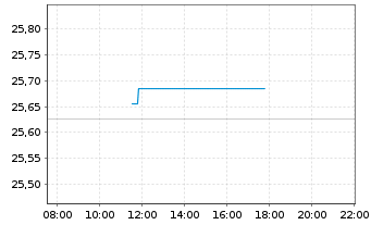 Chart Amu.S&P 500 CL.N.Z.AMB.P USD - Intraday