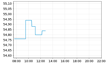 Chart I.M.III-I.S&P 500 QVM UETF - Intraday