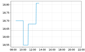 Chart Corbion N.V. - Intraday