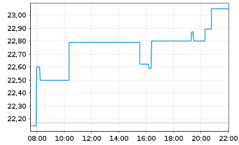 Chart CVR Energy Inc. - Intraday