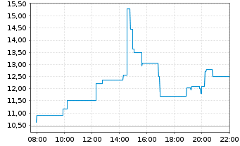 Chart Nukkleus Inc. - Intraday