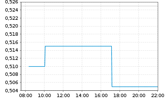 Chart Scienture Holdings Inc. - Intraday