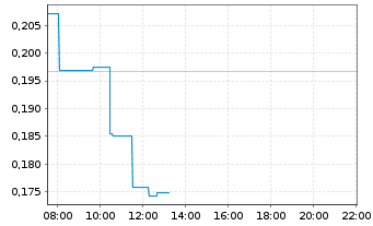 Chart Sunnova Energy International I - Intraday