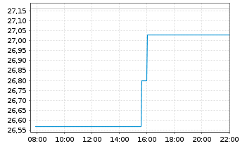 Chart Yeti Holdings Inc. - Intraday