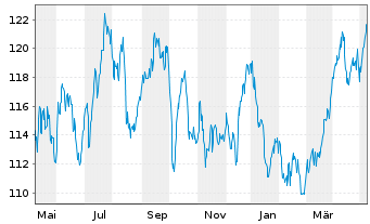 Chart Raiffeisen-Energie-Aktien Inh.-Ant. A Stückorder - 1 Jahr