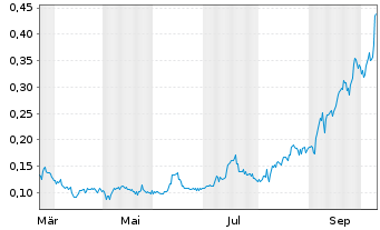 Chart King Copper Discovery Corp. - 1 Year