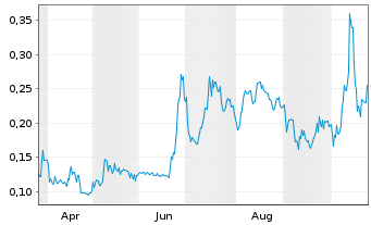Chart US Critical Metals Corp. - 1 Year