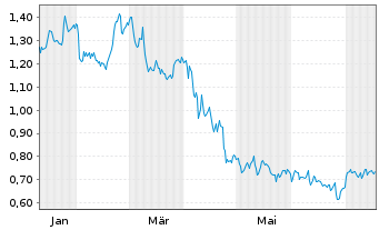 Chart Mini Future Long PepsiCo - 1 Jahr