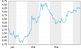 Chart Mini Future Short Adobe - 1 Jahr