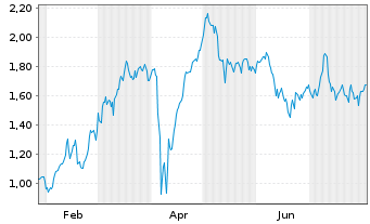 Chart Mini Future Long Allianz - 1 Jahr
