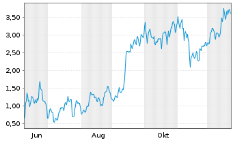 Chart Mini Future Long Tesla - 1 Jahr
