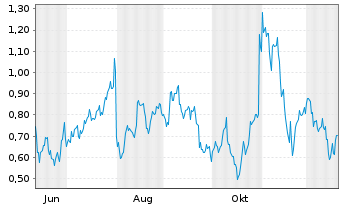 Chart Mini Future Long Amazon - 1 Jahr