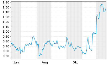 Chart Mini Future Long Bayer - 1 Jahr