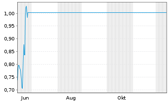 Chart Mini Future Long Schaeffler - 1 Jahr