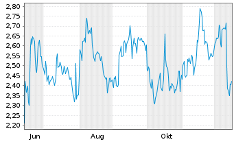 Chart Mini Future Short Visa - 1 Year