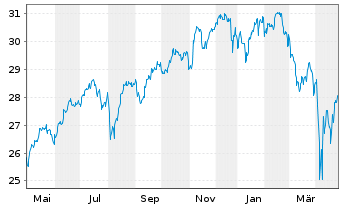 Chart Amu.S&P 500 CL.N.Z.AMB.P - 1 Year