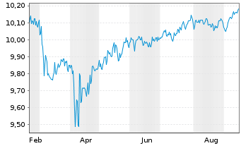 Chart Amu.Idx Sol.Amu.LIFECYCLE 2030 - 1 Year