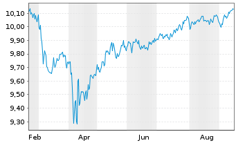 Chart Amu.Idx Sol.Amu.LIFECYCLE 2033 - 1 Year