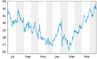Chart Fox Corp. Shares A - 1 Year