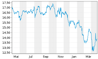 Chart India Fund Inc., The - 1 Year