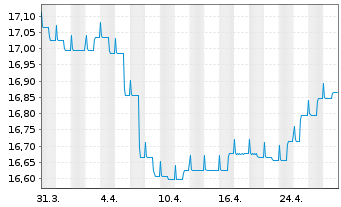 Chart 1-AM AllStars Conservative Inhaber-Anteile VT A oN - 1 Month