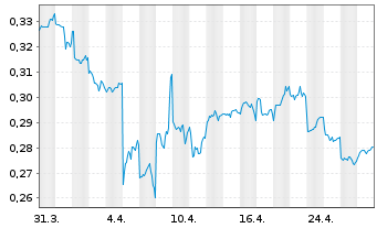 Chart Digital China Holdings Ltd. - 1 mois