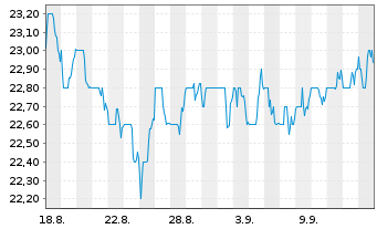 Chart Element Fleet Management Corp. - 1 Month