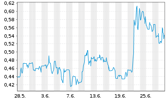 Chart Power Nickel Inc. - 1 mois