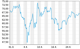 Chart Mini Future Long NVIDIA - 1 Monat